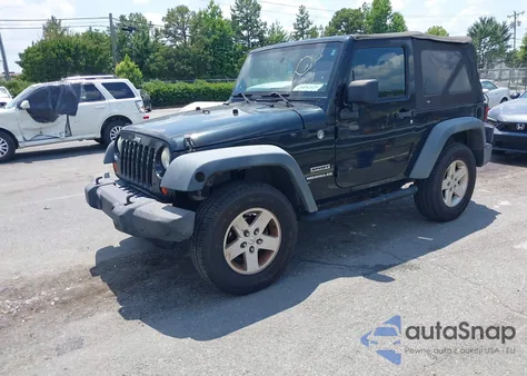 2012 Jeep Wrangler Sport z USA, uszkodzony, nr VIN 1C4AJWAG8CL198605
